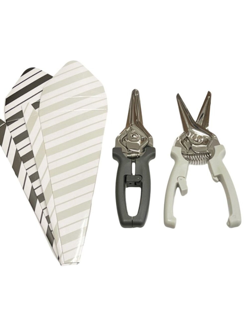 Kuhn Rikon Shears Set of 2 K52139 New QVC K52139 GREY SCALE